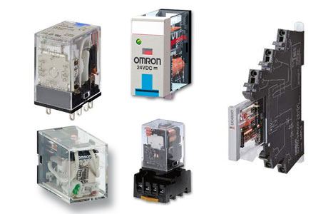 OMRON general-purpose and power relays